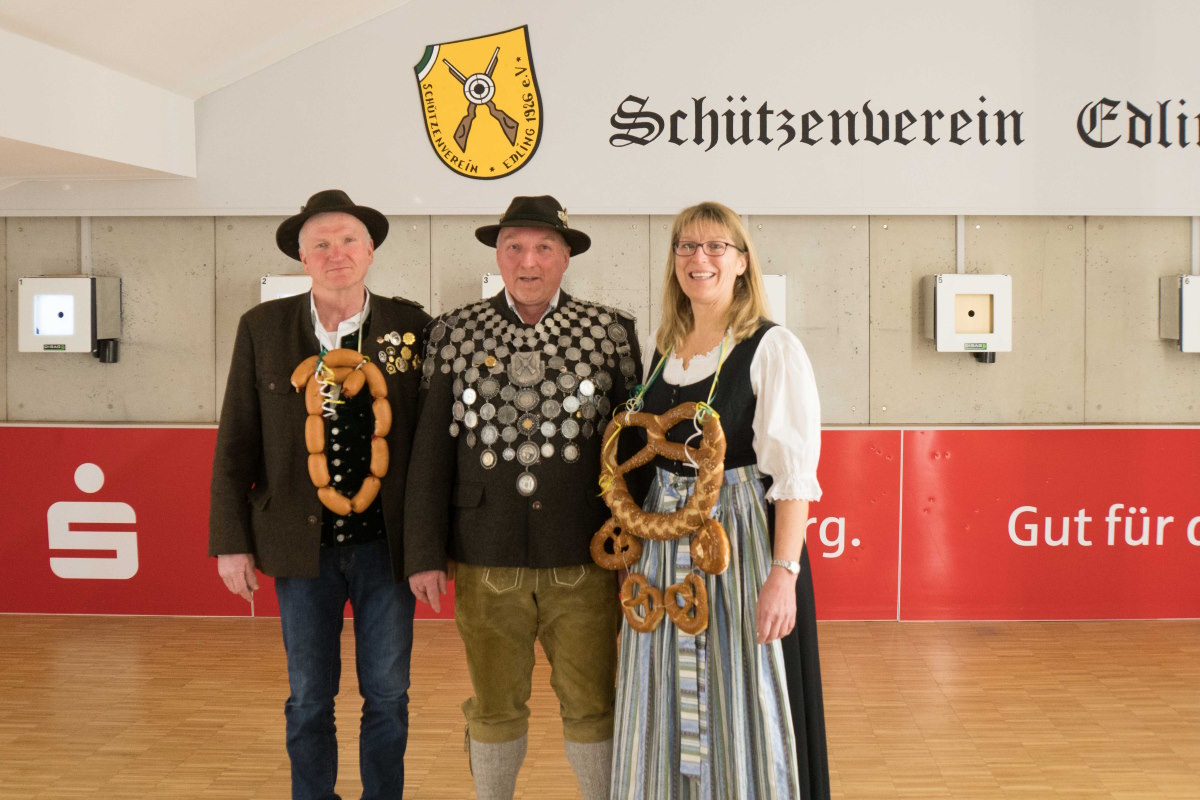 v.l. Georg Asböck, Werner Nowak, Marianne Wagner